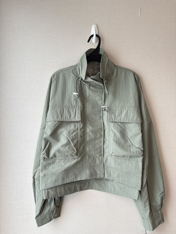 2509079 SY Short Nylon Jacket - Khaki