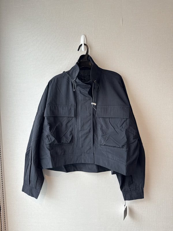 2509079 SY Short Nylon Jacket - Black