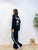2311026 GL Embroidery Back Print Pullover - BLACK