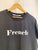 2404008 ST French Logo Tee - Charcoal