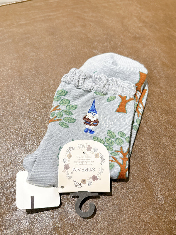 2509211 ST EMB Santa Socks