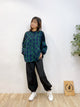2310111 LUP Flannel Check Shirt - BLACK