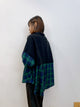 2310111 LUP Flannel Check Shirt - BLACK