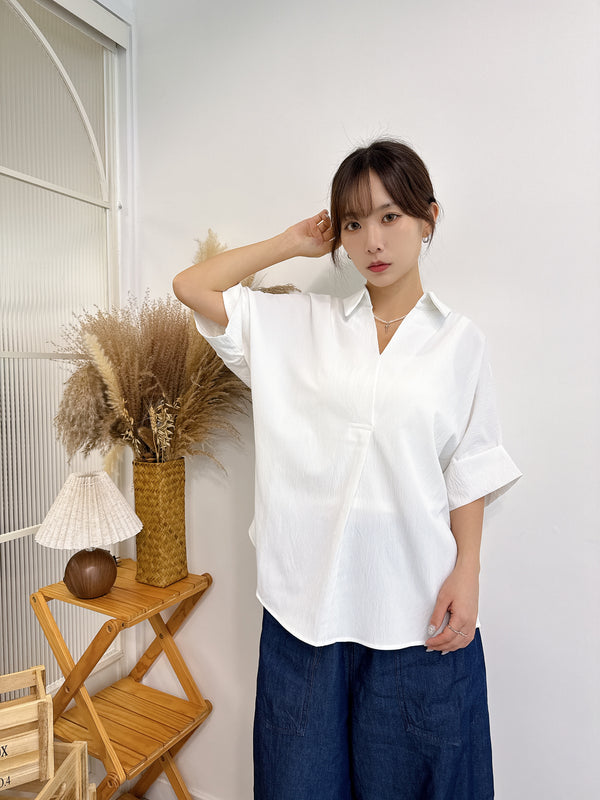 2507062 TU Silhouette Shirt  - White