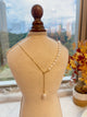 2308038 MAG Freshwater Pearl Slide Chain Necklace