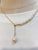 2308038 MAG Freshwater Pearl Slide Chain Necklace