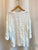 2404070 MMO Puffy Jacquard Lace Pullover - White