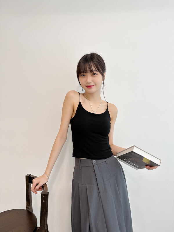 2505022 JF Low Back Bra Top - Black
