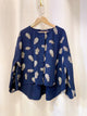 2308101 JA Cotton Loose Outer - NAVY