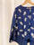 2308101 JA Cotton Loose Outer - NAVY