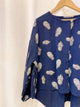 2308101 JA Cotton Loose Outer - NAVY