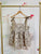 2310007  Floral Bows Shoulders Vest - BEIGE