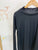 2310004  High Neck Rib Tee - BLACK