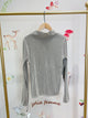 2310004  High Neck Rib Tee - GREY