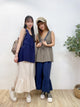 2308017 LUP Striped Dobby Vest - NAVY