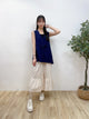 2308017 LUP Striped Dobby Vest - NAVY