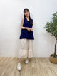 2308017 LUP Striped Dobby Vest - NAVY