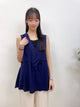 2308017 LUP Striped Dobby Vest - NAVY
