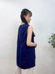 2308017 LUP Striped Dobby Vest - NAVY