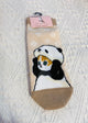 2310048 MO Cats Print Socks