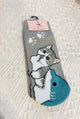 2310048 MO Cats Print Socks