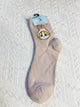 2310048 MO Cats Print Socks