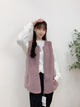 2309081 CONS Berber Patchwork Logo Vest