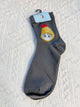 2310048 MO Cats Print Socks