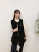 2309081 CONS Berber Patchwork Logo Vest