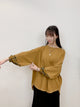 2309074 LUP Check Sleeves Pullover - YELLOW