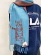 2310073 SO (MIJ) Cats Pattern Narrow Stole
