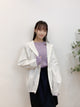 2309088 AI 2 Way Cotton Hood Shirt - WHITE