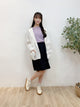 2309088 AI 2 Way Cotton Hood Shirt - WHITE