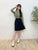 2309086 JP Ruffle Collar Rib Tee - GREEN