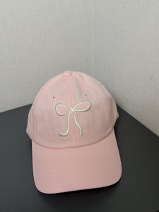 2401030 PA Bow Emb Cap -  Pink