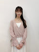 2309070 BAB 2-way Jacquard Blouse - PINK