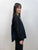 2308058 SK 2-way Sleeves Lace Blouse - BLACK