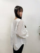 2308058 SK 2-way Sleeves Lace Blouse - WHITE