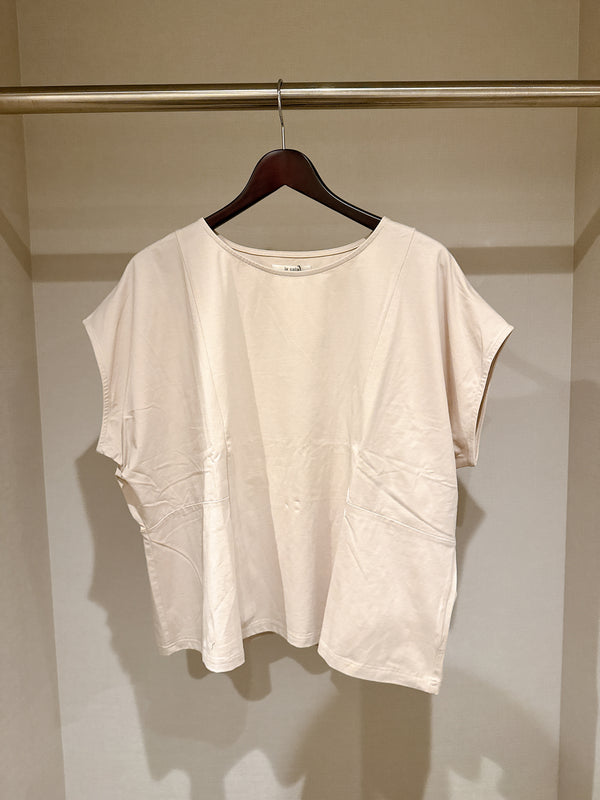2507070 LC Cool Switching Dolman Top - Greige