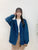 2309078 SH Light Quilted Double Pocket Jacket - NAVY