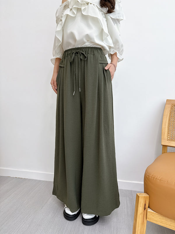 2507195 KI Cool Wide Pants - Green