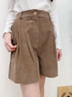 2310015 KR Corduroy Shorts - Brown