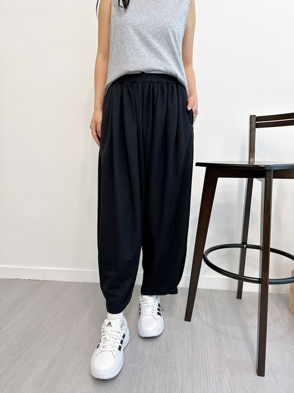 2505065 MMO Cool Touch Rayon Cocoon Pants - Black