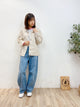 2310118 GL Cotton Linen Jacket - WHITE