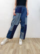 2308068 JA Dots Patchwork Jeans