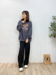 2310104 RZ Car & City Print Pullover - CHARCOAL