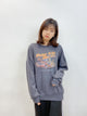 2310104 RZ Car & City Print Pullover - CHARCOAL