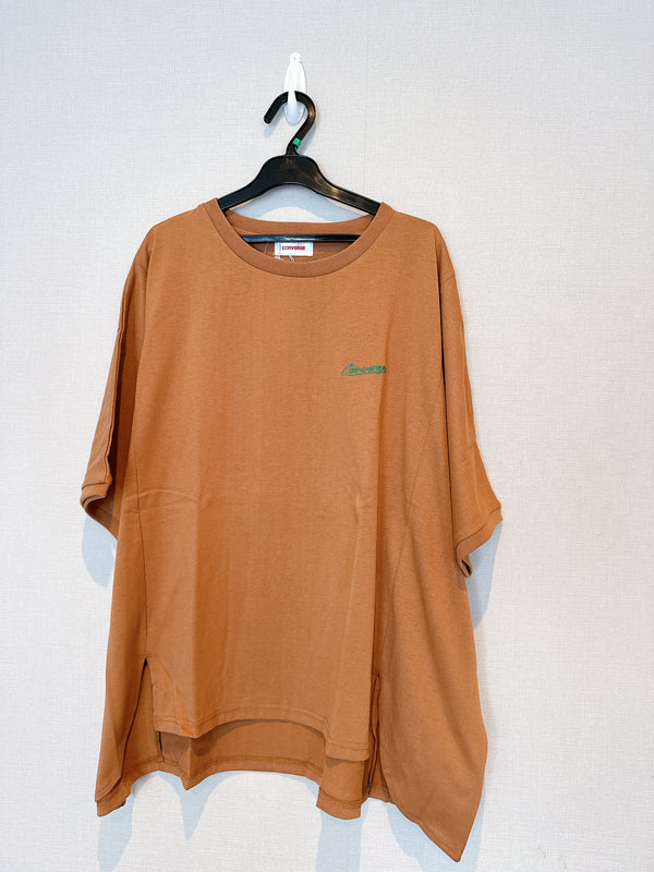 2507190 CONS Back EMB Top - Camel