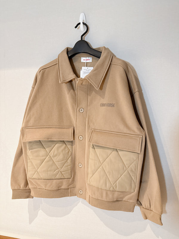 2511084 CONS Quilted Shirt Outer (Limited) - Beige