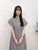 2308076 LIL Cotton Voile Pleats OP - STRIPE